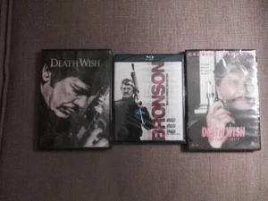 DEATH WISH 1 5 (DVD) 2 3 4 (Blu-Ray) BRAND NEW - Picture 1 of 7