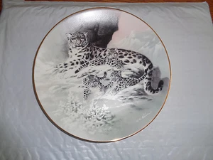 Knowles - Piatto da collezione "Il leopardo delle nevi" - Tesori nazionali cinesi - Foto 1 di 2
