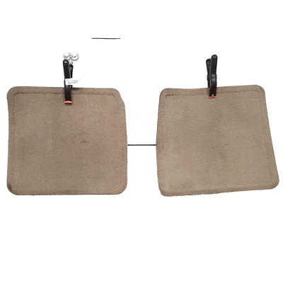 Ford Freestyle 2005-2007 OEM Tan Carpet Rear Left Right Floor Mats 5F93-7413035 - Image 1 of 4