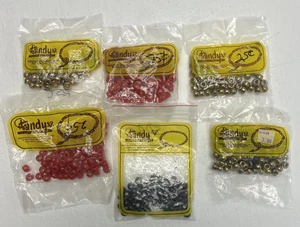 Tandy Leather Company Beads Bags , Mixed Lot , 6 Bags , Vintage - Picture 1 of 10