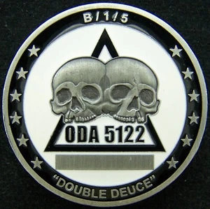 Kompanie B 1st Battalion 5th Special Forces Group ODA 5122 Challenge Coin - Bild 1 von 2