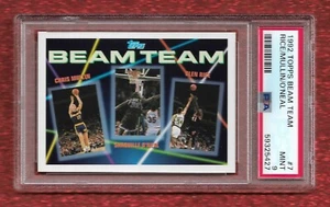 1992 TOPPS BEAM TEAM #7 SHAQUILLE O'NEAL PSA 9 MINT ROOKIE RC MULLIN - RICE - Picture 1 of 1