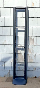 VTG Fellowes 75 CD Rack Tower Shelf Freestanding Holder 40" Double CDs Fit! - Picture 1 of 4
