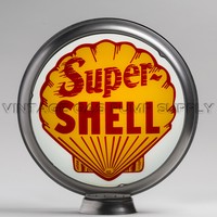 G500 BP Super 13.5/" Gas Pump Globe w// Yellow Plastic Body