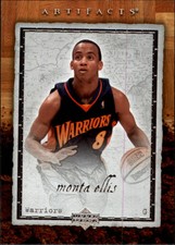 2007-08 Artifacts Golden State Warriors Basketball Card #29 Monta Ellis