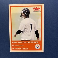 New listing
		Ben Roethlisberger Steelers 2004 Fleer Tradition Football Rookie Card #333 Fresh