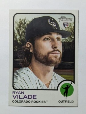 2022 Topps Heritage Rookie #112 Ryan Vilade RC - Image 1 of 2