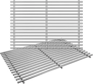 7639 - 304 Rejillas de cocina de acero inoxidable para Weber Spirit 300 (control frontal) - Imagen 1 de 20