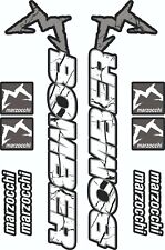 Marzocchi Bomber Fork / Suspension Stickers Decal Kit Bicycle Decal MTB #b0267