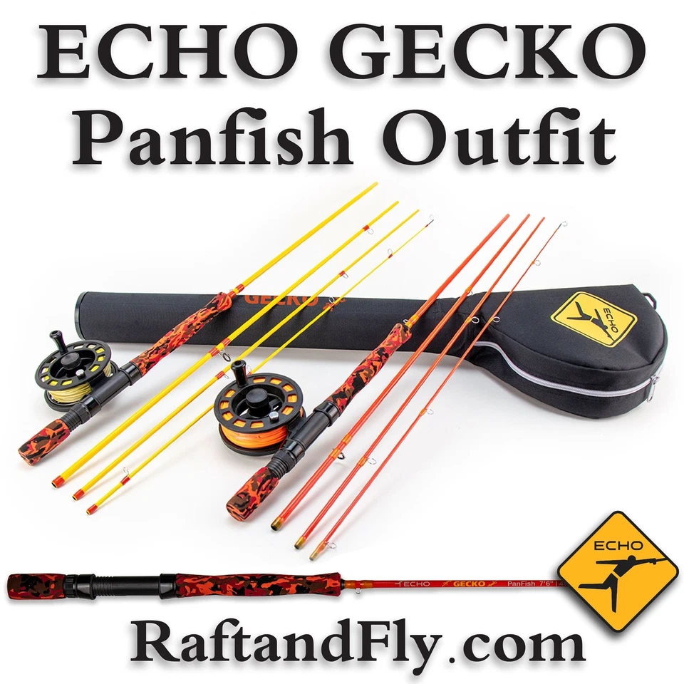 Echo Gecko Panfish Fly Fishing Outfit 4 wt