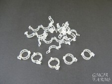 100 Tomato Clips 23 mm Trellis Support Vegetable Garden Plant Binder