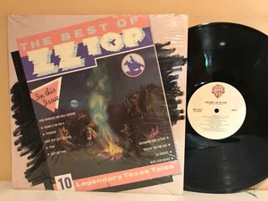 ZZ Top The Best Of LP 1977 Warner Bros BSK-3273 EX/EX IN SHRINK OPENED - Picture 1 of 2