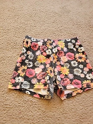 Pantalones cortos florales para niña Faded Glory Foto 1 de 4
