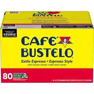 Café Bustelo Coffee Espresso Style K-Cups, Dark Roast (80 ct.) - Picture 1 of 6