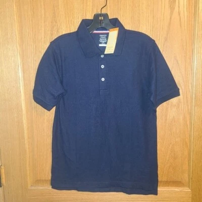 French Toast Boy's Polo Navy Blue Shirt Size XL 14/16 NWT - Image 1 of 4