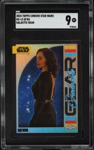 2024 Topps Star Wars Chrome Galactic Gear Qi'Ra Insert SGC 9 Card - Bild 1 von 2