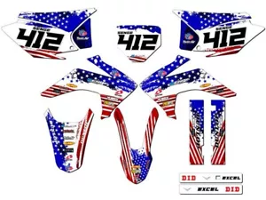 CRF 150 F MERICA 2015-2020 EE. UU. kit de gráficos Senge compatible con Honda - Imagen 1 de 10