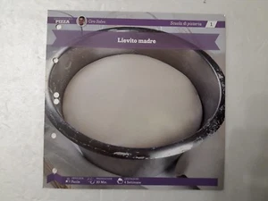 Plastifiziertes Datenblatt von C. Salvo Hefe Mutter Pizzeria Schule Pizza - Bild 1 von 1