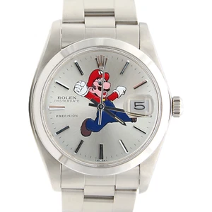 Rolex Precision Date ref. 6694 - Super Mario Dial - Oyster Bracelet - Bild 1 von 7