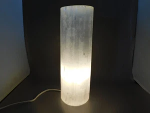 Selenite Crystal Natural Stone Light 10 inch - Picture 1 of 8