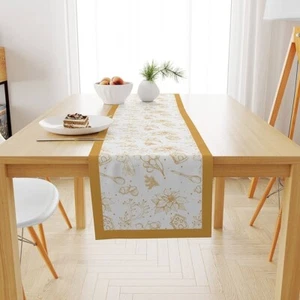 Runner da tavolo Kotton Culture Ringraziamento 100% cotone 17,5 x 108,5 pollici - Foto 1 di 1