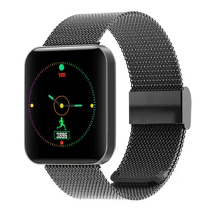 Sport Fitness Uhr Wasserdicht Smartwatch Bluetooth Anrufnachricht für Handy - Bild 1 von 19