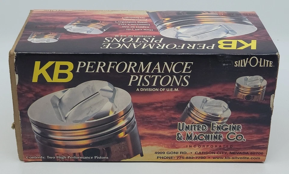 KB Performance Piston Kit Set W/Rings KB263.030 Harley Davidson Motorcycles New  - Image 1 of 3