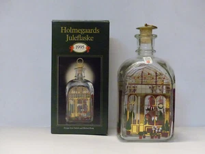 Holmegaard Weihnachtsflasche / Christmas Bottle  1995,  Neuware, OVP - Bild 1 von 1