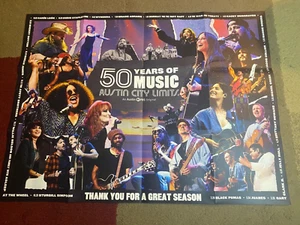 ACL Austin City Limits Season 50 Recap Poster (18x24) - Selten! - Bild 1 von 13