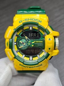 Casio G-Shock GA-400CS-9A Crazy Colors Green & Yellow Module 5398