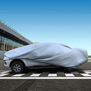 For Outdoor Sun Dust Rain Snow Waterproof Breathable New 210D Full Car Cover - Picture 1 of 12