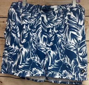 Sperry Swim Trunks Size XL Mens Blue Floral New NWT Board Casual Lined Shorts - Picture 1 of 8