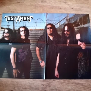 TESTAMENT - Poster ca 57 x 40 cm - Heavy Metal - Imagen 1 de 1