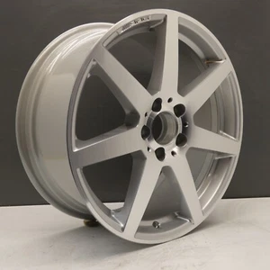 MERCEDES AMG W204 C-CLASS 18" SILVER ALLOY WHEEL RIM 8J FRONT A2044019802 X1 - Picture 1 of 14