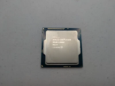 Intel Processor  i3-4330 3.50GHz 4MB Cache Dual Socket LGA1150 CPU (WORKING) - Image 1 of 3