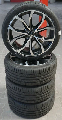 1 Satz Sommerräder für Skoda Octavia III 225/40R18 92Y XL, RH DF Energy Felge - Bild 1 von 4