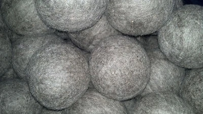 SHEP'S WOOL DRYER BALLS Wool Dryer Balls MEGA HUGE- The Biggest Wool Dryer Balls on The Market- Fast Dry