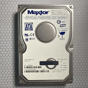 Vintage Maxtor MaXLine III 300GB 3.5'' SATA HDD 7L300S0 PATA Hard Drive **100% - Picture 1 of 3