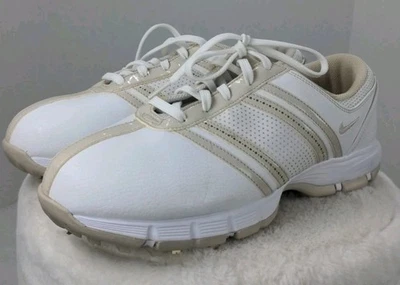 Nuevos zapatos de golf Nike Power Channel para mujer blancos de tracción talla 8,5 W Foto 1 de 4