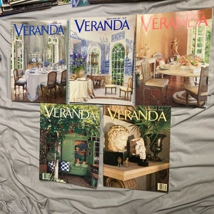 Lot of 5 Veranda Magazines 1995 2001 2006 Home Designs and Interior Decorating - Imagen 1 de 8