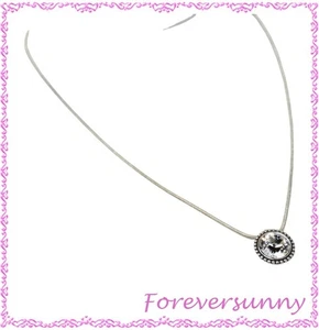 Brighton Twinkle Kristall Silber Anhänger Halskette - Bild 1 von 6