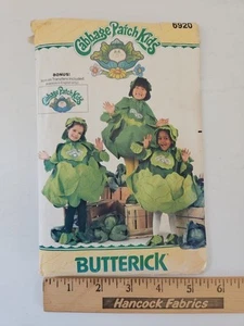 Butterick 6920 Children's CABBAGE PATCH KIDS Costume One Size w/Iron-on Transfer - Picture 1 of 7