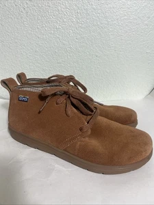 LEMS Wildleder Chukka Stiefel Unisex Löwenmähne Herren 9 Damen 10,5 Komfort Gehen - Bild 1 von 19