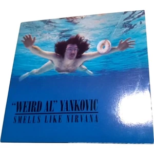 Weird Al Yankovic Smells Like Nirvana Vinyl Record 1992 Single 7 Inch - Picture 1 of 9