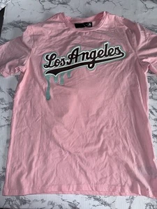 Pro Standard Gr. Small MLB LA Dodgers pink Drop Pro Team kurzärmliges T-Shirt LNC - Bild 1 von 8