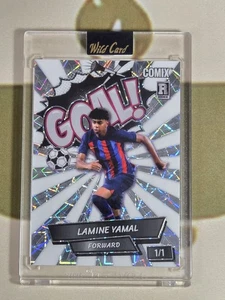 2024 Wild Card Comix Black Label Lamine Yamal 1/1 🔥 Rookie 1/1 🔥 - Picture 1 of 3