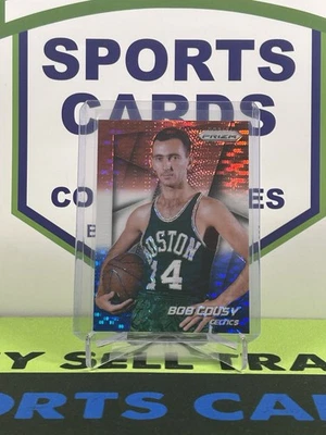 Bob Cousy 2014-15 Panini Prizm Basketball “Red White Blue” BOSTON CELTICS  - Image 1 of 2