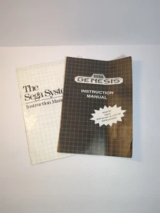 Sega Genesis Console Instruction Manuals Only 1992 System Booklet - Picture 1 of 5