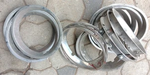15 Stk. Chrom Radzierring Radzierblende Zierring 13" Zoll VW Audi Ford BMW - Picture 1 of 3