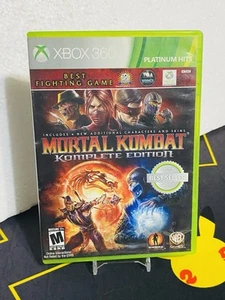 Mortal Kombat Edición Completa (Xbox 360, 2012) Falta Manual - Imagen 1 de 4